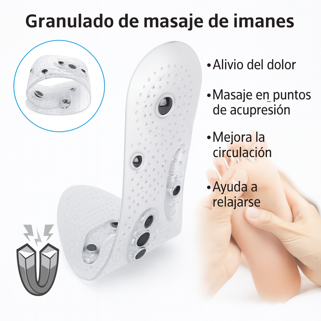 PLANTILLA DE MASAJE MAGNÉTICO (Segundo Par GRATIS)