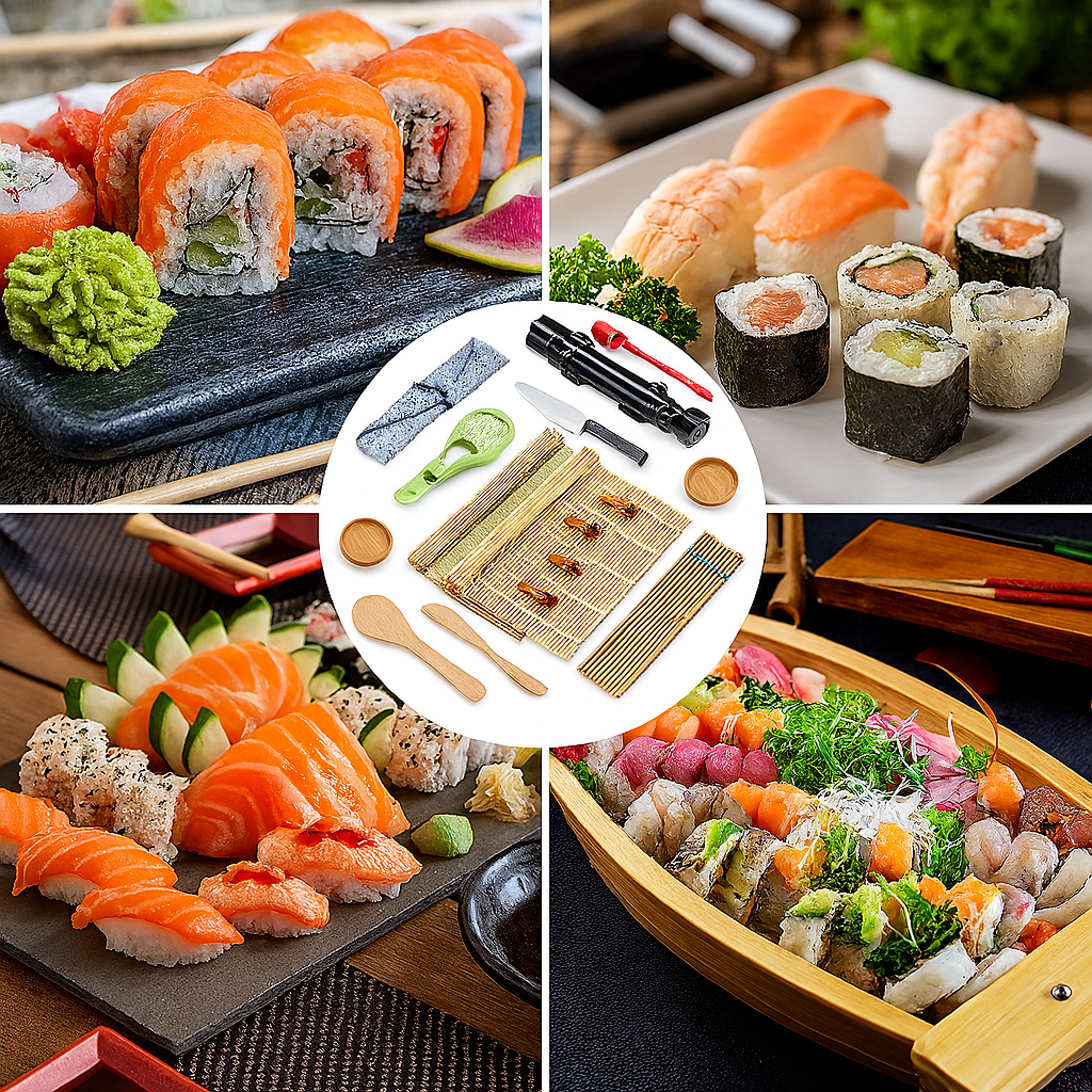 KIT PARA SUSHI (+ Cuchillo Japones GRATIS)