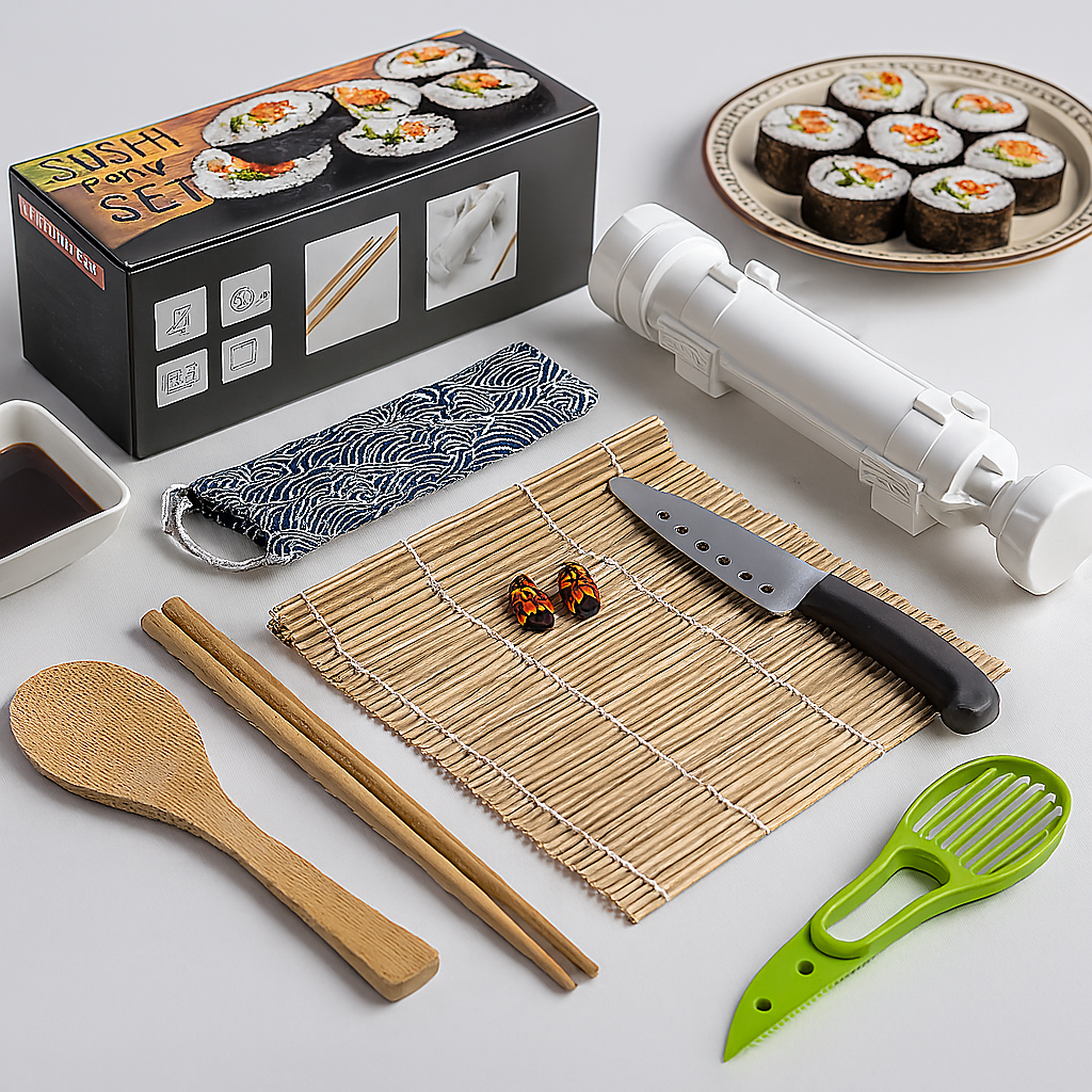KIT PARA SUSHI (+ Cuchillo Japones GRATIS)