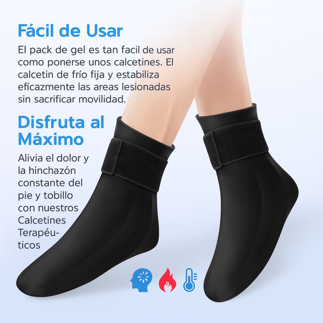 CALCETÍN TERAPÉUTICO FRÍO/CALOR (+ Gel GRATIS)